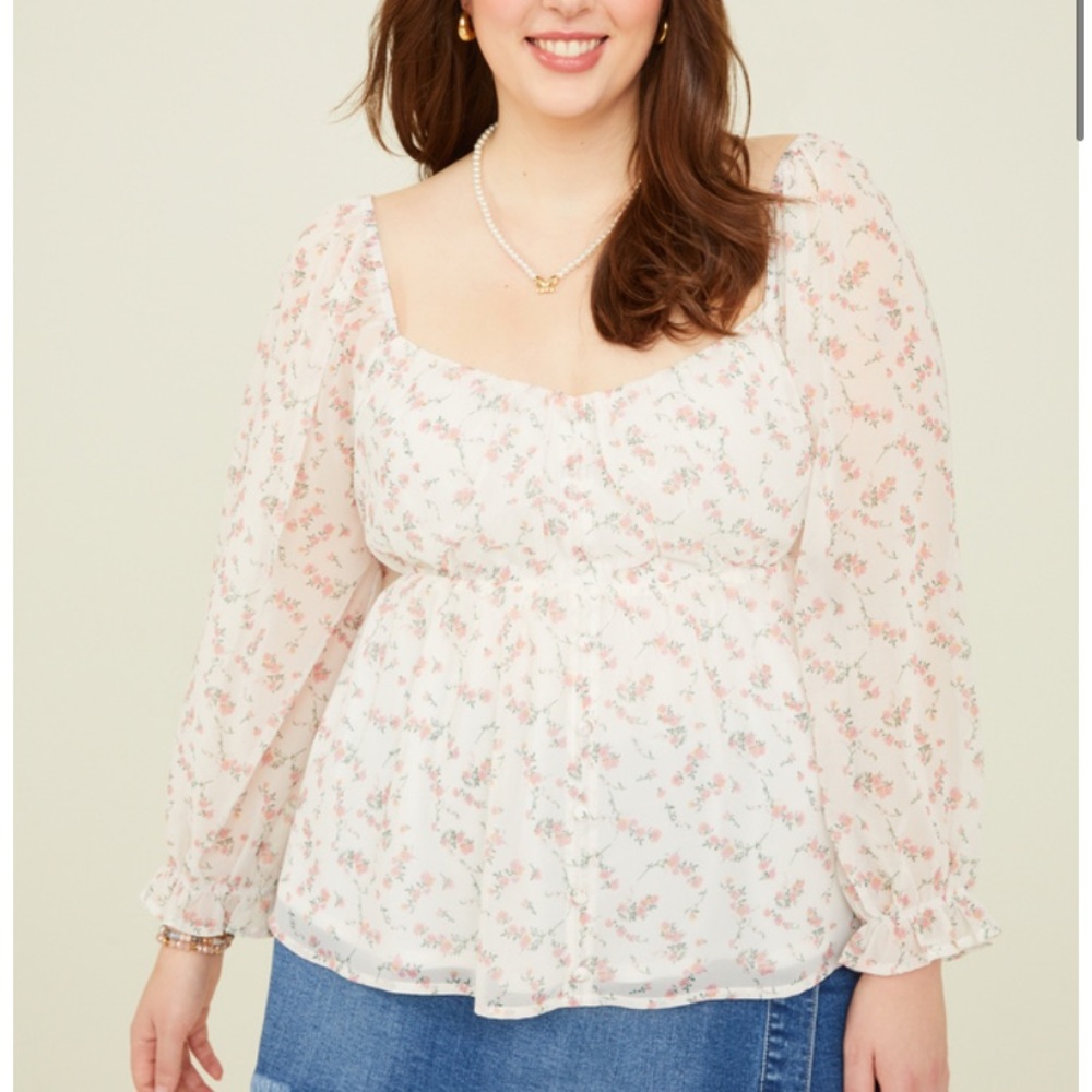 Arula Floral Print Blouse